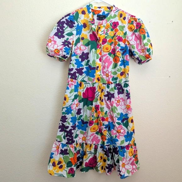J. Crew Colorful Floral Dress - Picture 2 of 7